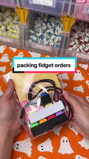 Custom Fidget Toy Order Packing for Starvin Marvin