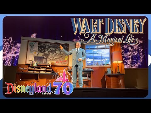 Walt Disney - A Magical Life FULL SHOW | Disneyland California 2025