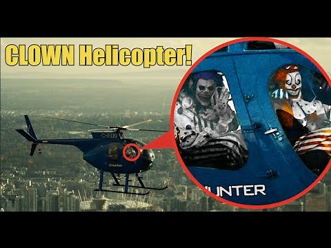 CRAZY CLOWNS CHASE US IN HELICOPTERS!! (High speed Chase)