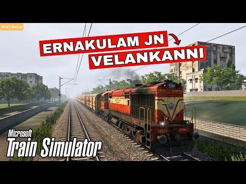🔴 Live | 16361 ERNAKULAM JN - VELAKANNI EXPRESS | Part 2 | #msts | BigWheel Sim