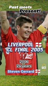 495K views · 8K reactions | PAST meets PRESENT: Liverpool gbeng in the final of the Champions League 2005 Edition!  . The iconic team that made the miracle from Istanbul  against the mighty AC Milan , beating them finally in the penalty-kicks! Do you remember them all? . Follow us for more Nostalgia! . #fifaworldcup #worldcup #copamundial #championsleague #liverpool | World Cup Fever: Retro Legends | Facebook