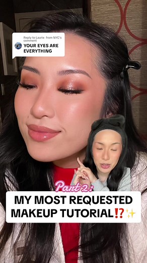 Replying to @Laurie from NYC part 2, eyes/brows/lips! 🥰 FEATURED: @ONE SIZE BEAUTY turn up the base powder foundation @I’M MEME tone up pact pink @Dose of Colors baked browns @Hourglass Cosmetics scattered light “ray” @meltcosmetics ultra matte gel liner “spliff” @Kosas brow pop nano @Revolution USA fluffy brow @Rare Beauty brow harmony brow gel @kokolashes “jolie” @tarte cosmetics tubing mascara @moiracosmetics lip appeal “afterparty” @FLOWER Beauty gloss crush lip serum “honey crush” #grwm #t