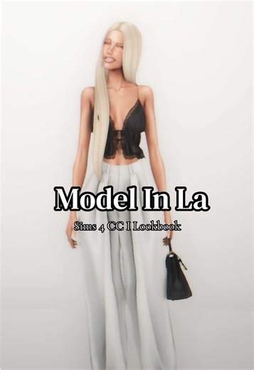 Sims 4 CC Lookbook I Just some inspo for y’all I CC links soon on my Tumblr: OrtensiaSims I yes, again but in better quality #sims4aesthetic #simstok #thesimscas #sims4story #aestheticsims4