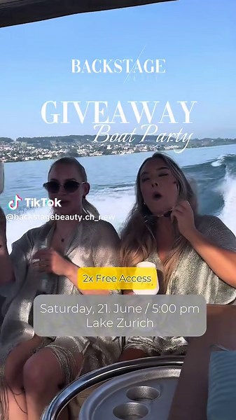 Exklusive Bootsparty am Zürichsee für Invited Guests