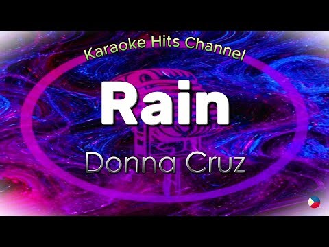 Donna Cruz - Rain (KARAOKE VERSION)
