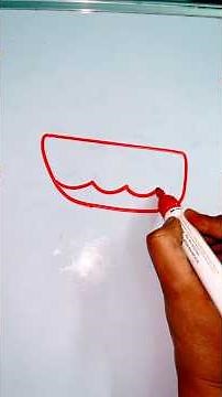 How to draw speed boat 🚤 #howtodraw #kidsdrawing #shorts @PalakEducationArts