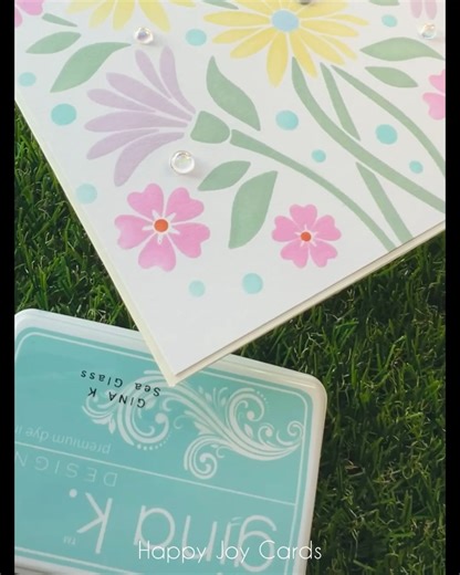Lynn on Instagram: "[31 Jan 2026]: Crafted these two cards with the @ginakdesigns @scrapbookcom Spring Fling card kit! 🩷💕 was so happy to be able to grab one back then! Finally using this floral stencil to craft cards for Gina’s Jan 2026 Challenge to use at least 6 colours 🌈 can join in her FB Group! 😍 #ginakdesigns #scrapbookcom #spring #floral #colours #sghandmade #handmadesg #sgcrafters #sgmakers #stencil #ginak #florals #cardmaking #cardmaker"