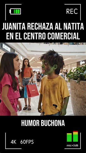 Juanita rejects Nataplumita at the mall 🤣 #laughs #humor #fyp #shortvideo