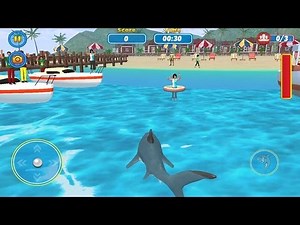 Shark Attack Wild Simulator (by Integer Games) Android Gameplay [HD]