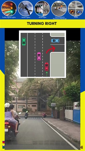 Driving Fundamentals - Turning Right #drive #driving #drivingschool #guide #signs #info #information #road #roadsafety #cars #car #driving #driver #viralreels #fbreels #flashingtrafficlight #basictrafficlight #trafficlights #yellowtrafficlight #signal #trafficintersectionlights #trafficrules #drivingtips #philippines #driving101 #gosignal #education #rightturnonredlight #driversguidetotrafficlights #basicsimpletrafficlightsrules #ltoexamreviewers2022reels #facebookreels #facebookreel #facebookre