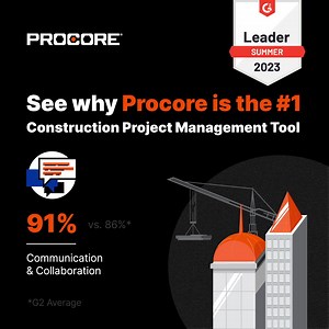 1.3M views · 1.9K reactions | Procore is the one construction management software that takes care of everything. Request a demo to see how it works. | Procore Technologies | Facebook