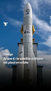La fusée Ariane 6 a décollé jeudi depuis Kourou (Guyane française) pour son premier vol commercial, emportant à son bord le satellite militaire d'observation de la Terre CSO-3, placé près d’une heure plus tard en orbite, pour le compte de la France. | Le Figaro