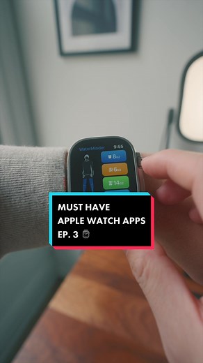 Track Your Hydration with Waterminder App for Apple Watch