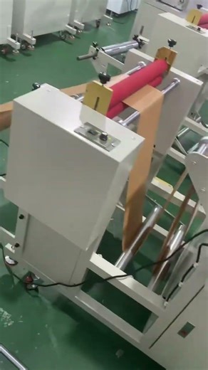 Vertical all-in-one automatic cutting machine kraft paper roll to sheet cutter