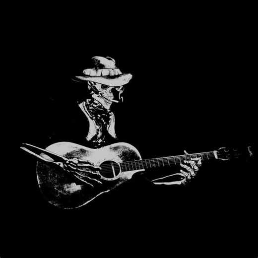 DORTI on Instagram: "Jimi Skull - #jimiskull #dorti #guitar #animation #blender3d #guitarist #skeleton #art"