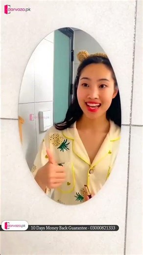 Egg shape Mirror Sticker (3 Pcs) in Just Rs 999