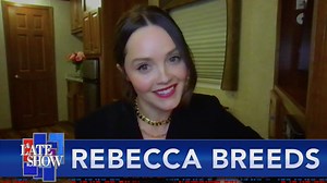 Rebecca Breeds, the star of the new CBS drama Clarice, teaches Stephen how to nail the Appalachian accent everyone remembers so well from Jodie Foster’s portrayal of the character in “The Silence of the Lambs.” | The Late Show with Stephen Colbert