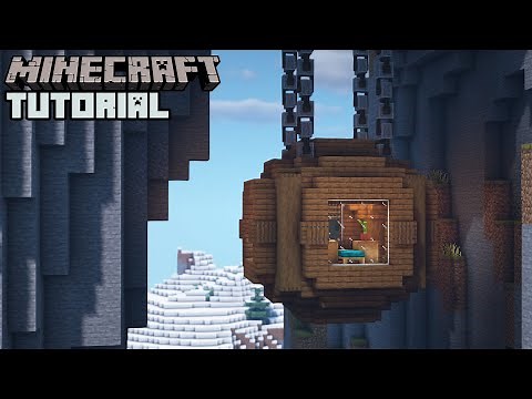 Minecraft: Hanging House Tutorial (How to Build)