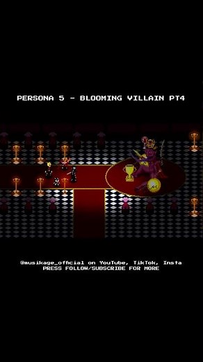 Persona 5 - Blooming Villain [8-bit; VRC6] | Part 4 #Shorts
