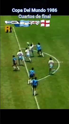 Argentina vs Inglaterra • Copa del Mundo 1986 (Cuartos de final) #futbol #planetafutbol #maradona