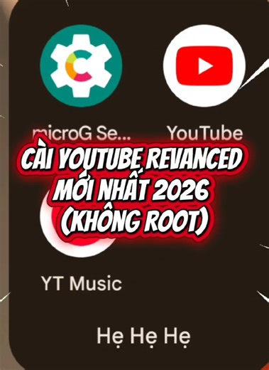 Hướng Dẫn Cài YT Revanced Mới Nhất 2026