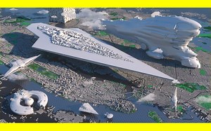 【对比】◄虚拟星舰大小比较► 3D 🛸 / MetaBallStudios