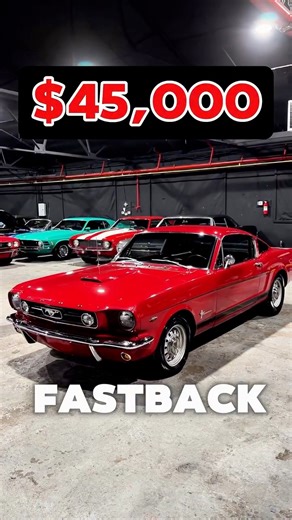 1966 Ford Mustang Fastback 289 V8 • Automatic 620 credit qualifies FREE nationwide shipping | Bob Evans Classics