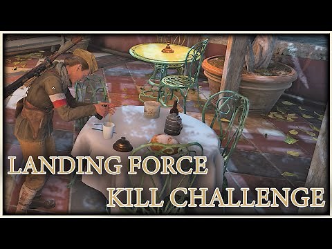 Landing Force Kill Challenge | Sniper Elite 5