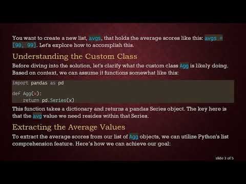 How to Access Dictionary Values Inside a List of Custom Objects in Python