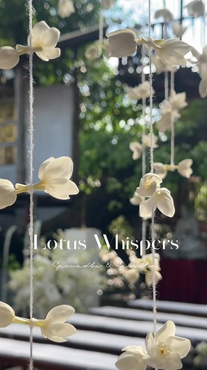 Elegant Lotus Poruwa Wedding | Outdoor Wedding in Sri Lanka