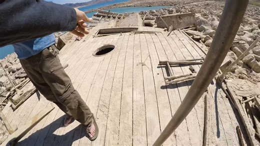 Lake Mead is drying up - and revealing secrets buried for decades
