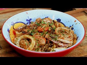 Seafood Discada - Recipe Crazy for the Grill
