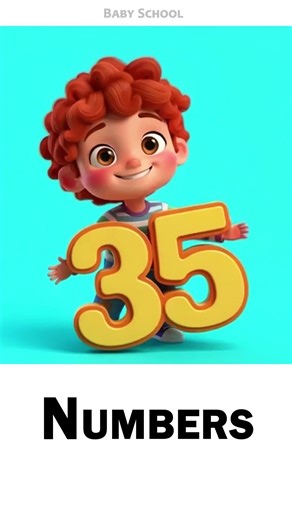 Learn Numbers 30 to 40 | Counting Numbers in English for Kids | Baby School