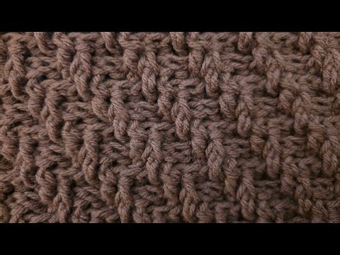 The Diagonal Ribbed Stitch - Crochet Tutorial!