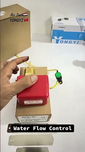 How water flow control switch working | Water flow switch indication | working of water flow switch