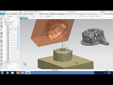 #NX MOULD DESIGN MANUAL METHOD