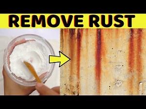 Remove Rust Stains from Concrete Pavers Driveway without Pressure Washer