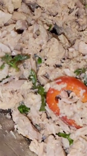 Good afternoon family. Bake & Tuna Fish Choka recipes. Good morning family. What's cooking or adventures do you have plans on this Sunday Funday? "Yellowfin Tuna Choca" Recipe * 20oz or 4 cans of Tuna - rinse and drain * 2 cups mix color bell peppers * hot pepper * 1 big onion * 1-2 lemon juiced * 4-6 cloves chopped garlic * 4 sticks chopped celery * 4-6 springs chives or shallots * 3 tomatoes * 1 tsp smoked paprika- optional * 4 sprigs of thyme * salt and pepper to taste - sautée all ingredient