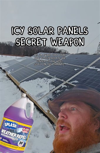 19K views · 322 reactions | Icy solar panels? No problem. Here's how king lazy handles it. #Offgridguru #offgrid #solar #winter #ice | The Off-Grid Guru | Facebook