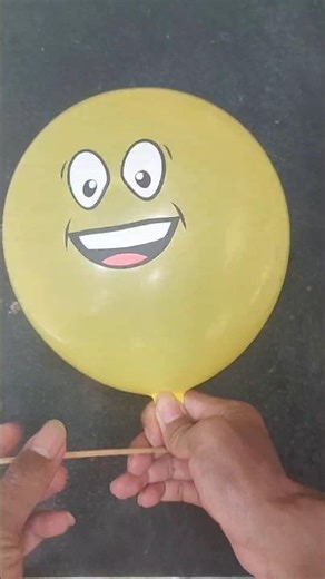 I had five balloons but the yellow balloon burst #balloon #myballoon #shortvideo