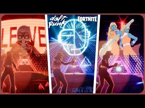 Full Daft Punk Experience Stage Concert