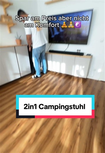 Kennst du das: Du willst draußen einfach sitzen, entspannen oder kurz die Beine hochlegen – aber normale Campingstühle sind dafür viel zu unbequem. Der 2-in-1 Liegestuhl von Goplus lässt sich als normaler Stuhl nutzen oder mit Fußstütze zur Liege ausklappen, damit du wirklich relaxen kannst. Ich will smarter runterkommen… nicht komplizierter. Speichere dir das, wenn du beim Camping, Angeln, am See oder Strand endlich richtig bequem sitzen willst. Hier im TikTok Shop verlinkt – in Ruhe anschauen.