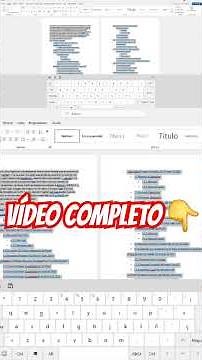 ✍ Como SELECCIONAR TODO el TEXTO en WORD con el TECLADO FÁCIL y RÁPIDO