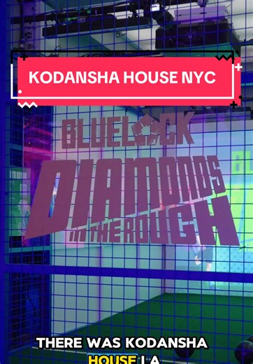 Kodansha House is returning to NYC! This October 9th until the 18th you can stop by Hudson yards to experience this amazing pop up! #Kodansha #KodanshaHouse #KHLA #KHNYC #BlueLock @Kodansha Manga More info - https://kodanshahouse.com/