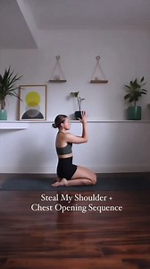 77K views · 1.6K reactions | Steal my go to chest and shoulder opening exercises  Let me know what you think!  #yjrepost Thank you to YJ Contributor @jennyclise_ for sharing your practice with us | Yoga Journal | Facebook