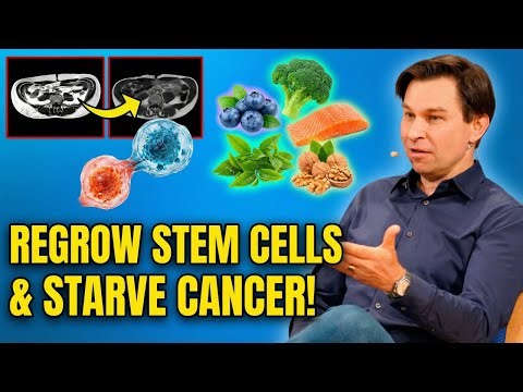 5 Foods That REGROW Stem Cells, STARVE Cancer & Burn Visceral Fat | Dr. David Sinclair