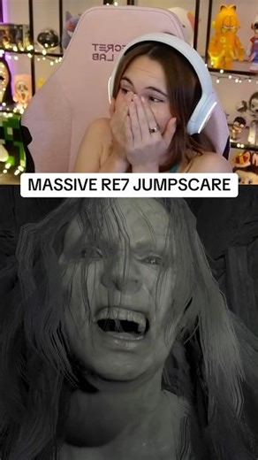 the channel point redemption sound timing was crazy 😂 #twitchclips #residentevil #horrorgame