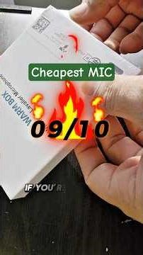 Cheapest microphone for YouTube, audio recording, podcasts, or TikTok for beginners. Must try.