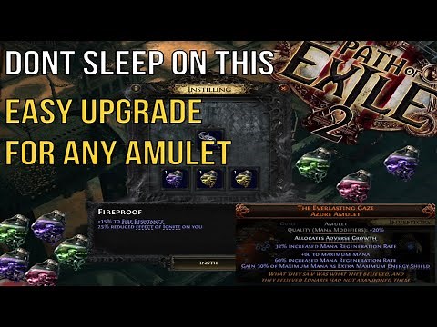 POE2 - How to Upgrade Any Amulet by Alot (Guide)
