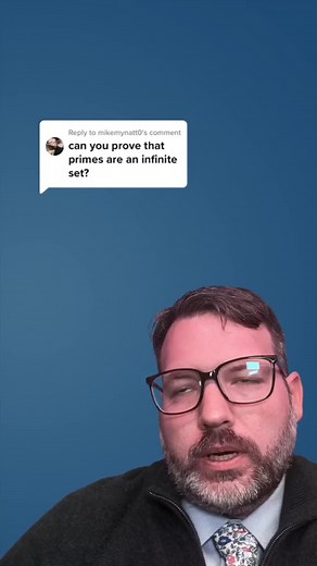 Proving that there are infinitely many prime numbers. It’s sometimes confused that multiplying a bunch of primes and adding one must generate a new prime, but that doesn’t have to be the case. It could generate a composite number that has a prime factor that wasn’t on our original list.